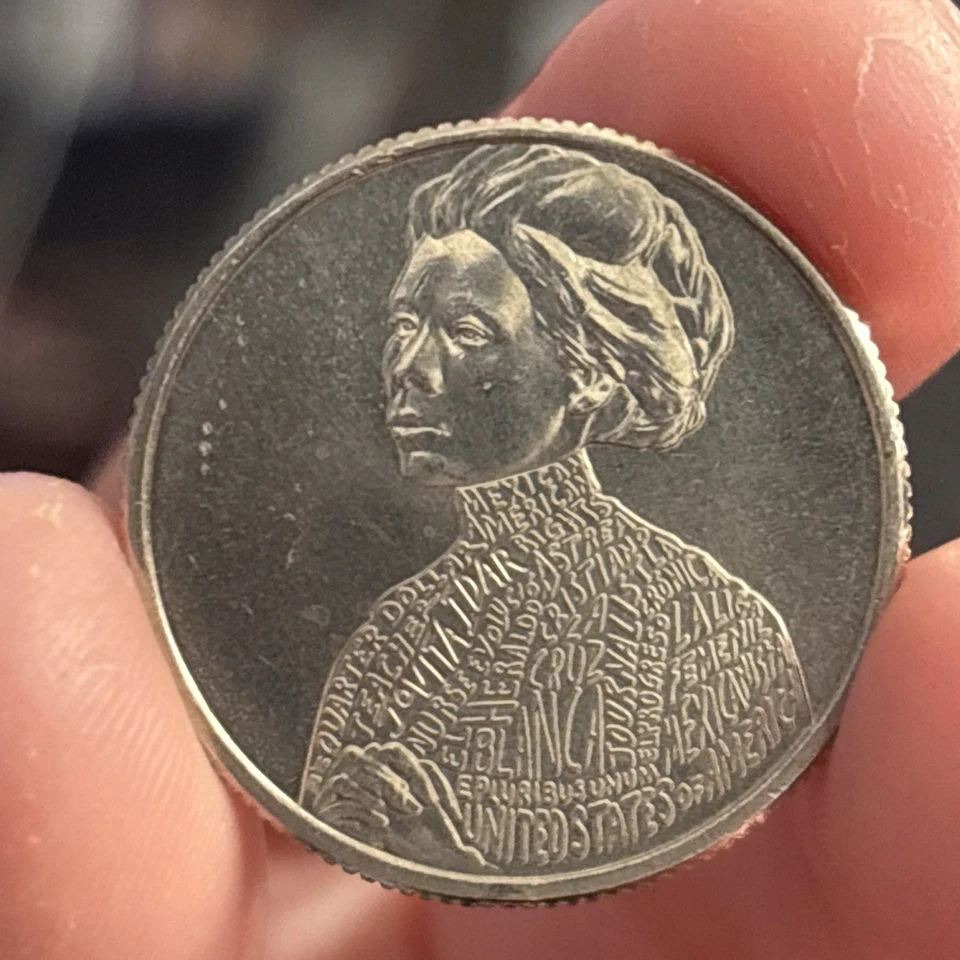 Rare JOVITA IDAR Quarter 2023 P mint Error Coin Reading "In Cod We Trust" - Image 2 of 4