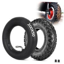200x50 Inner Tube Tire, 8x2 Scooter Tire Tube 200X50 Off-road Pattern Tire