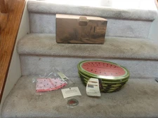 NOS Longaberger 2010 Large Watermelon Collector's Club Basket Combo 10.25"