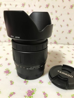 Sony α MINOLTA TAMRON AF 28-105mm f4-5.6 with flower-shaped hood
