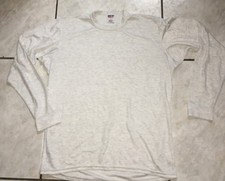 Patagonia Capilene Long Sleeve Shirt Heather Gray Size Med Made In USA