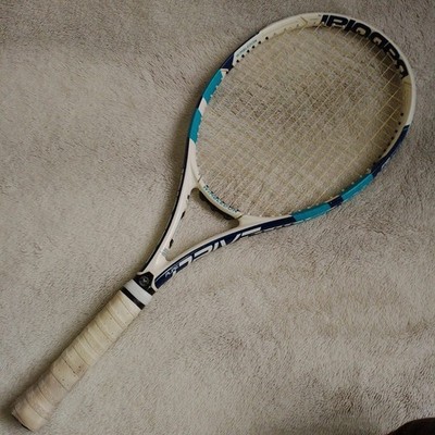 【美品】Babolat PureDrive Lite ウィンブルドン 2017 BABOLAT Pure Drive Lite Wimbledon 2017 Tennis Racket Blue/White