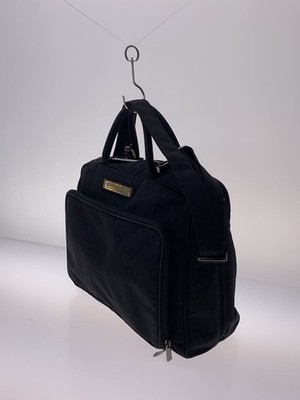 美品　SONIA RYKIEL PARIS　ビジネスバッグ　ナイロンBK 黒 Sonia Rykiel 1980s Black Nylon Drawstring Bag – Vintage by Misty