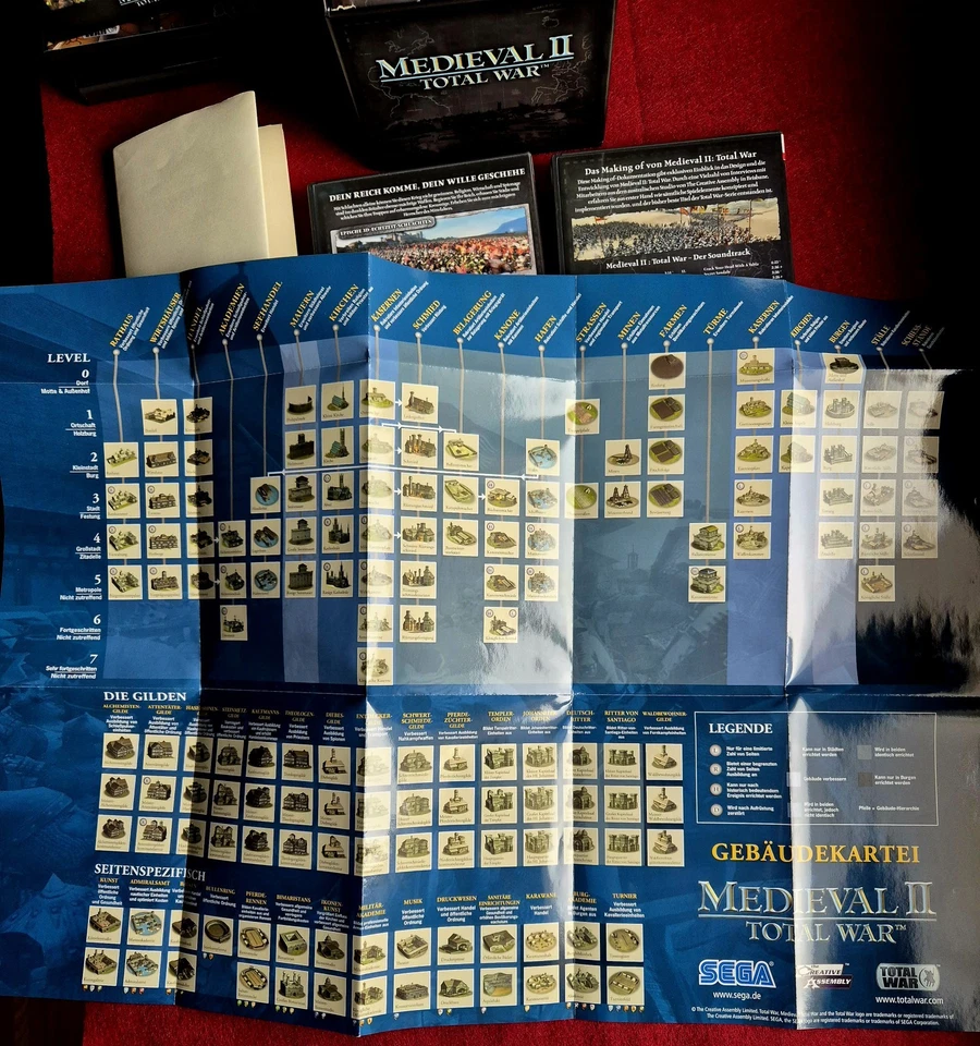 MEDIEVAL II 2 - Total War Collector's Edition und MEDIEVAL I MIT ERWEITERUNGEN - Bild 4 von 4