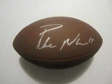 Puka Nacua Signed Autographed Wilson Football LA Rams With COA Hologram