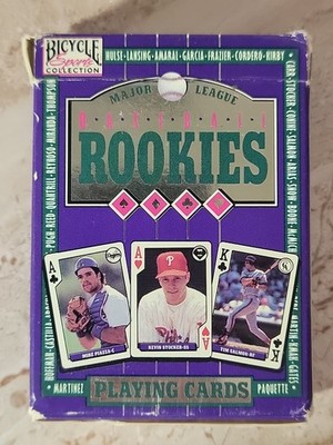 1993 Bicycle Major League Baseball Rookies Playing Cards (Pick-A-Card)