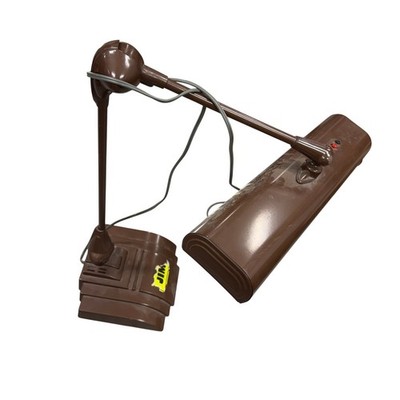 Vintage Flexo Art Deco Swing Arm Drafting Table Desk Lamp Art Specialty Co Brown
