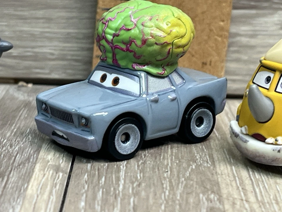 批量 4 件 迪士尼 皮克斯 汽车 迷你赛车 恐龙和大脑 — 第 3/4 张图片