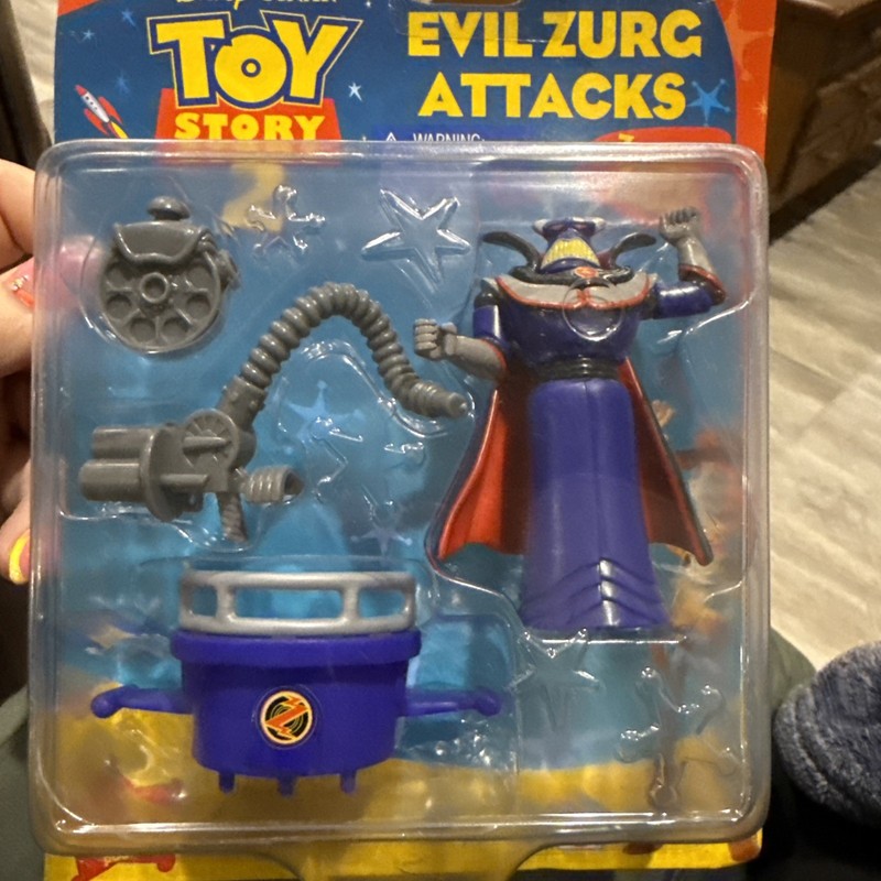 Toy Story 2 Mattel "Evil Zurg Attacks" Mini Action Figure Set!