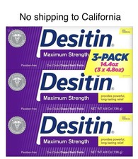 Desitin Baby Diaper Rash Maximum Strength Original Paste 3pk/ 4.8oz