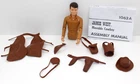 2 - Marx Johnny West Jamie West in Played Condition w/ a few Accessories #146