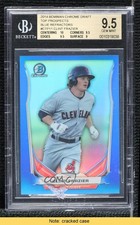 2014 Bowman Draft Blue Refractor 293/399 Clint Frazier BGS 9.5 GEM MINT READ n0c