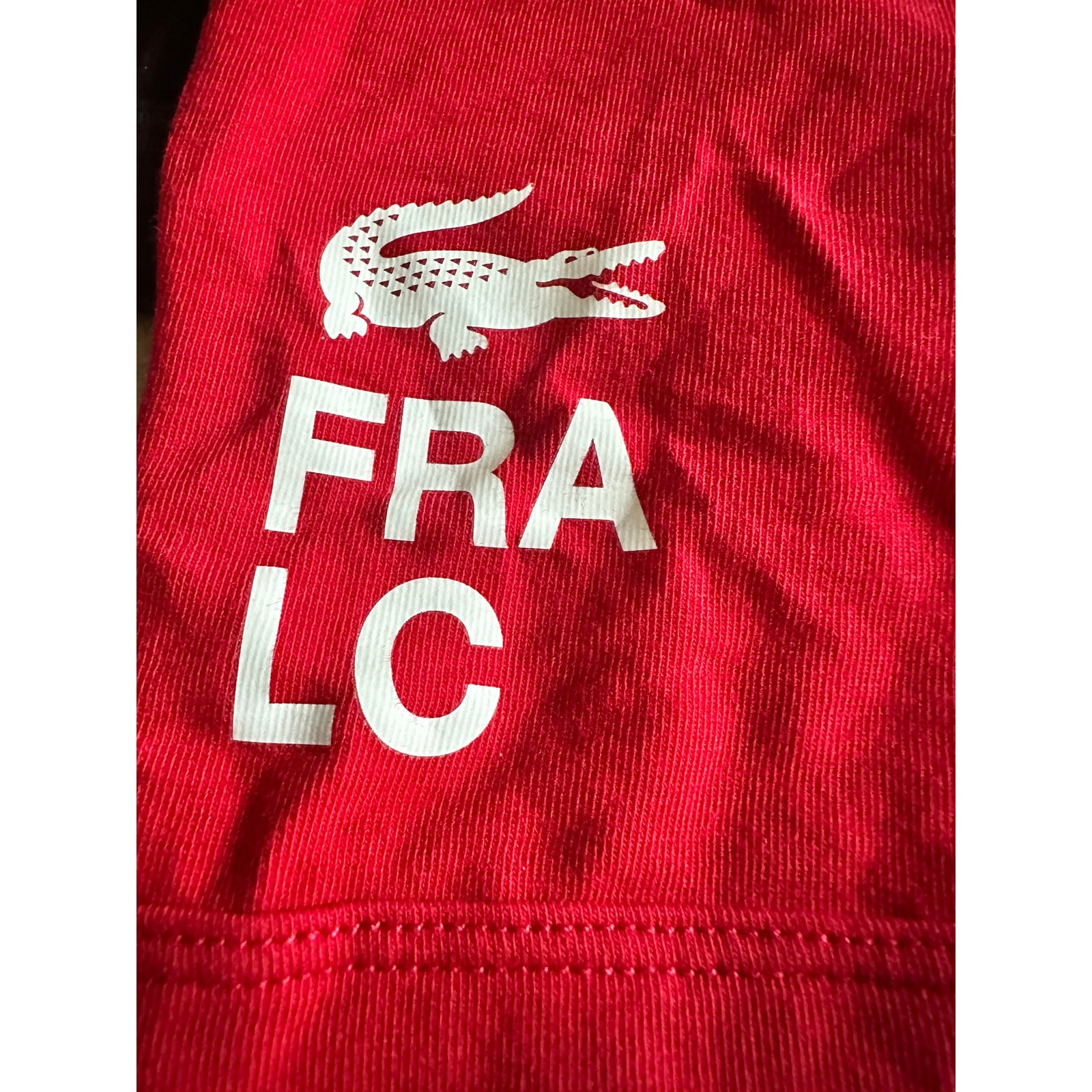 VTG NWOT LaCoste Brazilian trunk underwear 2 pairs black red size XL thumbnail 2