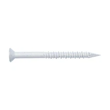 1/4 In. X 2-3/4 In. White Trim-Head Concrete Screw (50-Pack)