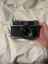 Minolta AL Rangefinder 35mm Film Camera Rokkor-PF 45mm f2 with Original Case