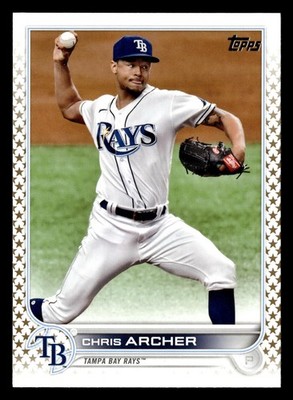Chris Archer 2022 Topps Gold Star SP #254 Tampa Bay Rays *031