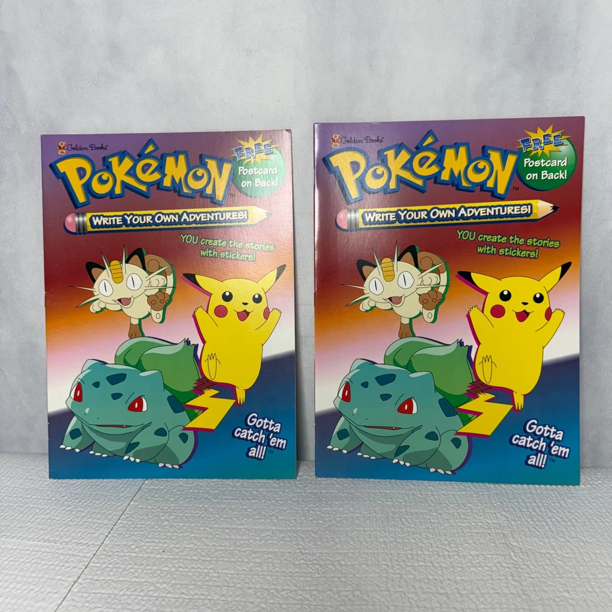 Pokémon Fiction Books & Fiction 1950-1999 Publication Year for