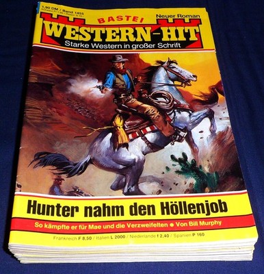 Bastei Western - Hit 10 Romanhefte Top Zustand