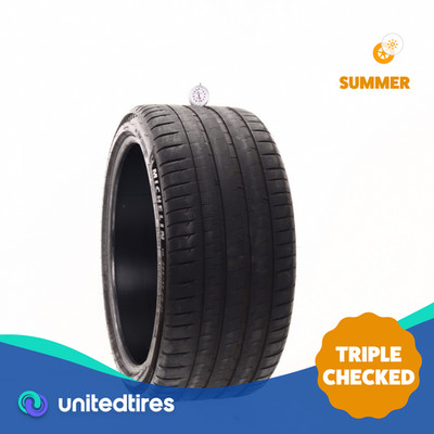 Used 285/35ZR21 Michelin Pilot Sport 4 S MO1 108Y - 6.5/32
