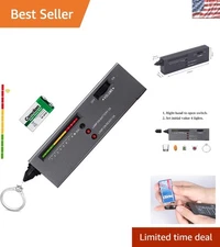 Jewelry Testing Made Easy: Diamond Tester with Metal Alert and Battery Included