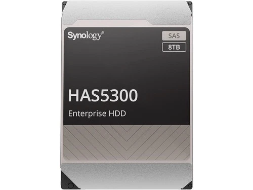Synology HAS5300-8T 8TB 7200 RPM 256MB Cache SAS 12Gb/s 3.5" Internal Hard Drive