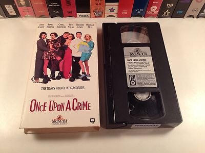 Once Upon A Crime Comedy VHS '92 John Candy Richard Lewis Sean Young Eugene Levy