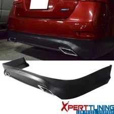 Fits 13-17 Nissan Sentra OE Style Rear Bumper Diffuser Lip Spoiler Bodykit - PP