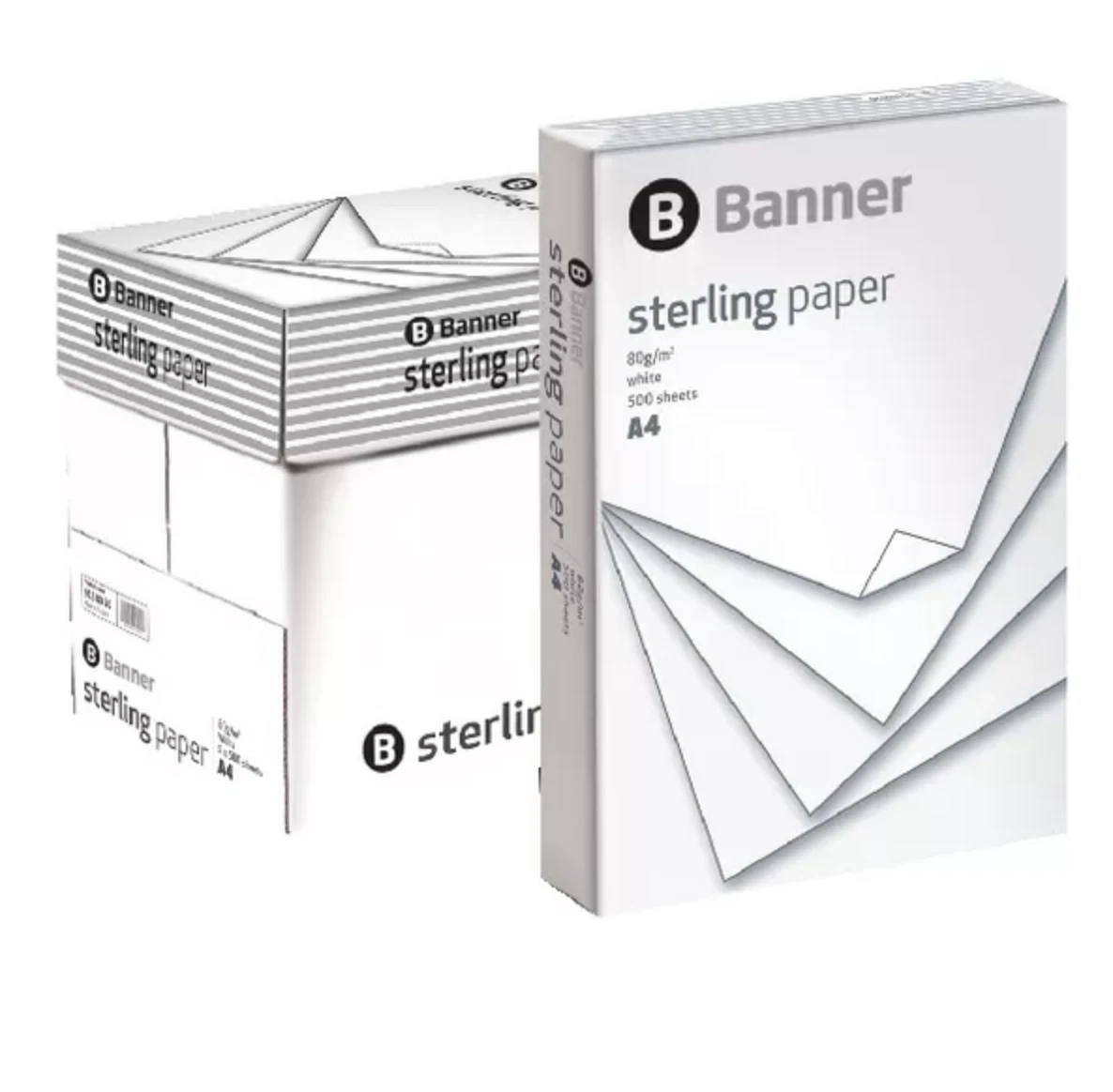 Banner Premium Sterling White A4 Copier Paper 90gsm Pack of 2500