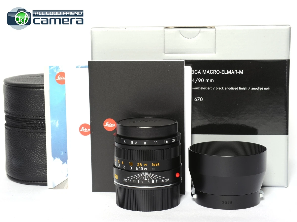 SALE！貴重な黒モデル！Leica Elmar 90mm F4 Black Leica Elmar-C 90mm f:4 | Leica Camera Classic