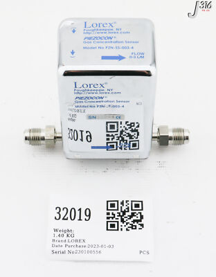 は 32019 LOREX PIEZOCON GAS CONCENTRATION SENSOR, 0-3L/M PZN-SS-003-4