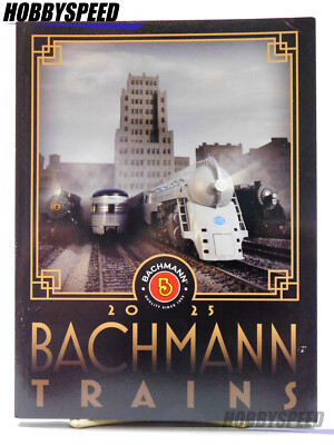 BACHMANN WILLIAMS 2025 TRAIN CATALOG BOOK n ho on30 o g accessories BAC99825 NEW