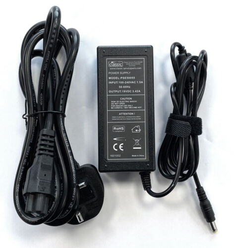 Replacement Power Supply for Fujitsu Siemens ADP-60ZH A (19V/3.16A, 2.5mm) - 第 1/5 張圖片
