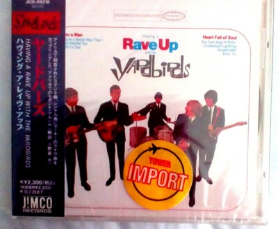 YARDBIRDS - HAVING A RAVE-UP WITH THE YARDBIRDS - 1993 JAPAN CD