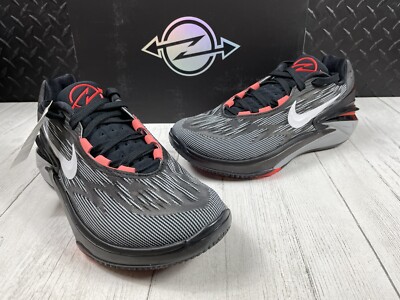 Size 7.5-New Nike Air Zoom GT Cut 2 Black Bright Crimson 