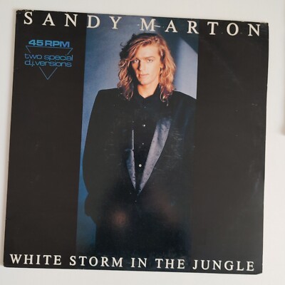 Sandy Marton   White Storm In The Jungle D.J. Versions Vinyl