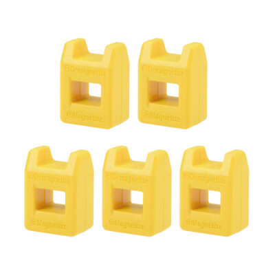 5pcs Magnetizer Demagnetizer for Screwdriver Bits Tips Screw Driver Magnetic