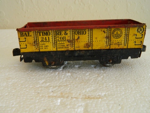 marx tinplate trains