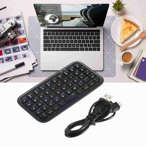 Mini Wireless Bluetooth 3.0 Keyboard For PC Android Raspberry Hot TV V0V8 O0L7 - Afbeelding 9 van 10