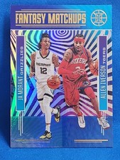JA MORANT / ALLEN IVERSON 2021 Panini Illusions #5  Fantasy Matchups 