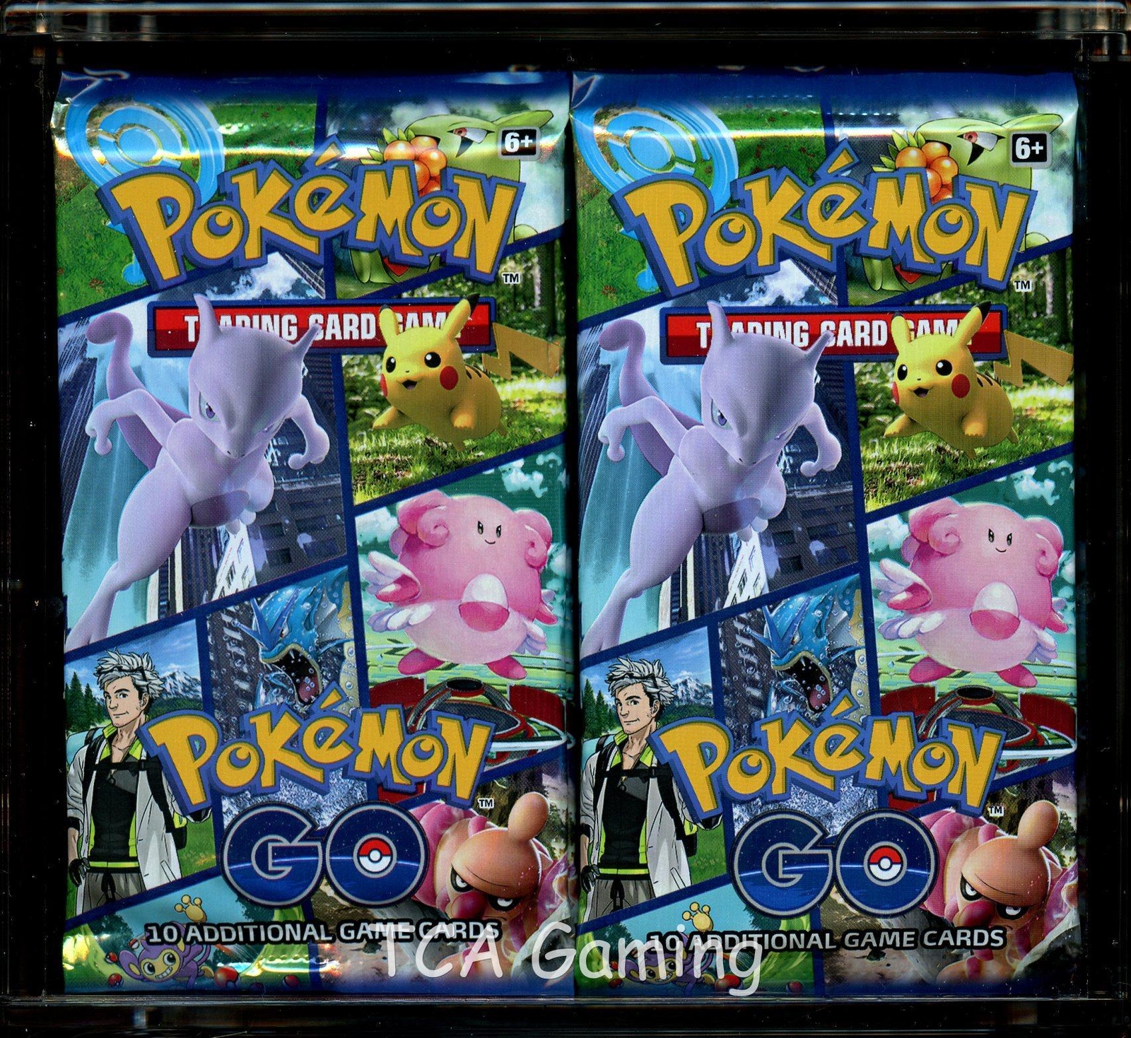 AUTHENTIC Pokemon GO! Box Lot – 36x Sealed Booster Packs + Acrylic Case