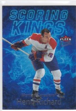 2021/22 FLEER ULTRA..HENRI RICHARD..SCORING KINGS..SP..CARD # SK-30..CANADIENS