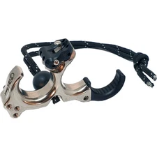 TRU Ball THBF-QS-M Hbc Flex Release 3 Finger Quick Silver Medium