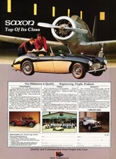 1983 Austin Healey 3000 replica Saxon Kit Advertisement Print Art Car Ad K45