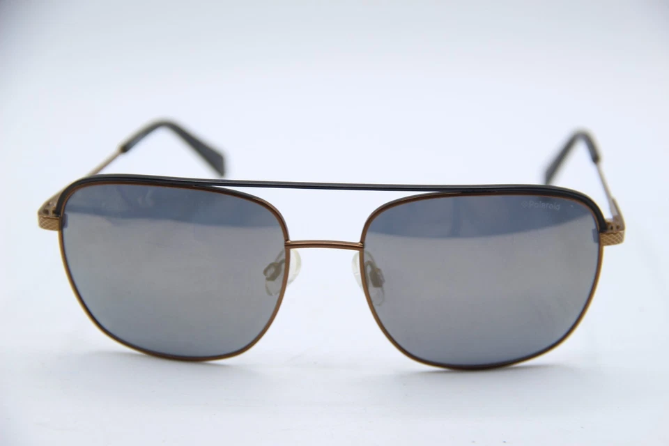 NUEVAS GAFAS DE SOL POLAROID PLD2056/S 210LM NEGRAS BRONCE AUTÉNTICAS 58-18 140 3 Foto 2 de 4