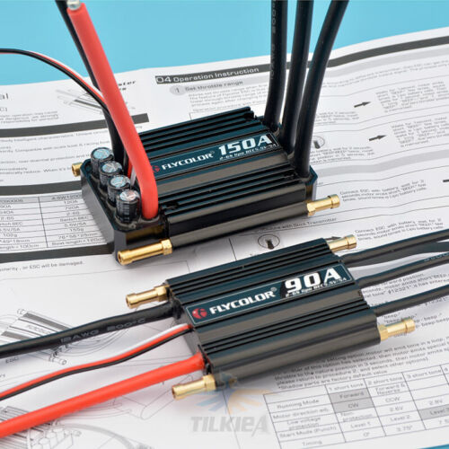 Flycolor Monster ESC Marine RC Boot 50A 70A 90A 120A 150A bürstenlos FE elektrisch - Bild 3 von 11