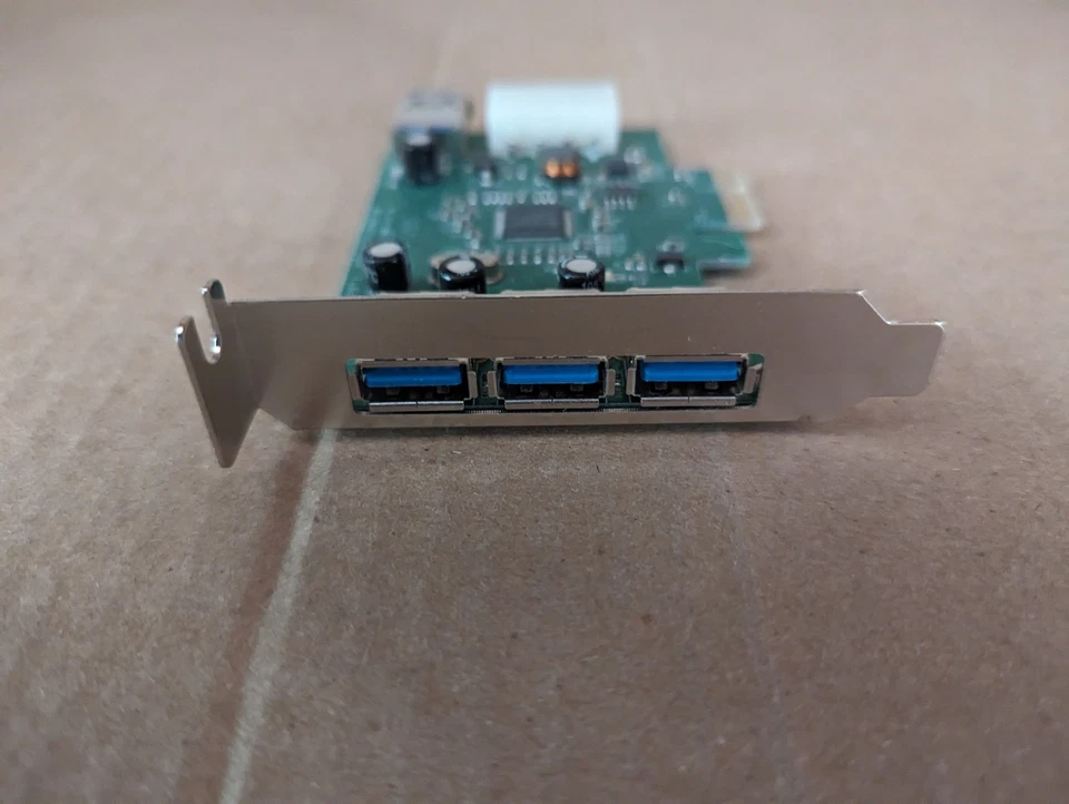 SYBA SY-PEX20135 USB 3.0 3-PORT CONTROLLER CARD H2-3(4) - Image 4 of 4