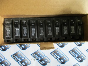 Cutler Hammer BR115 (1) LOT OF (10), 15 Amp, 120 Volt, 1P, Circuit