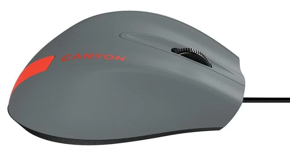 M-11 USB Optical Mouse, Graphite / Red CNE-CMS11DG - Image 4 of 4