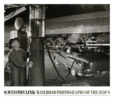 O Winston Link Sometimes the Electricity Fails, August 8, 1956 Train 1988 Poster