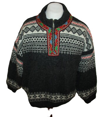 Damen Norweger Norweger Pullover Gebraucht KNITWEAR OF NATURE